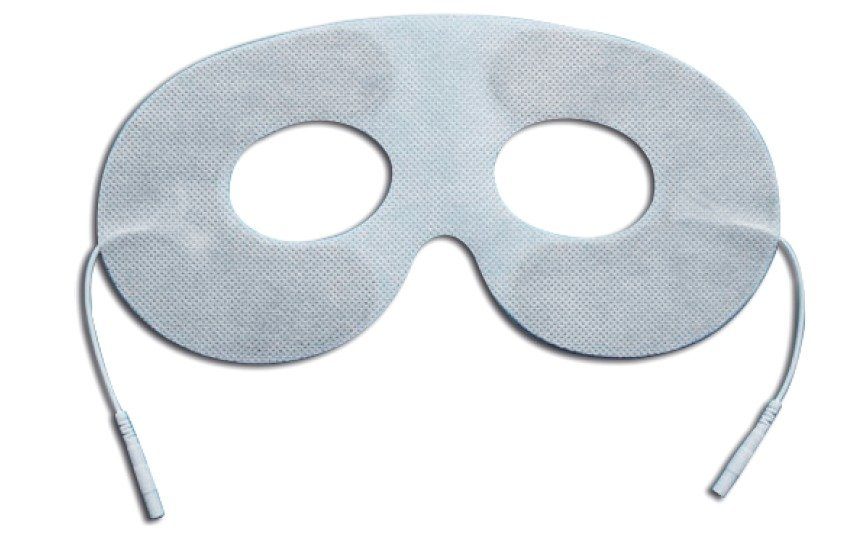Eye pad with pigtail